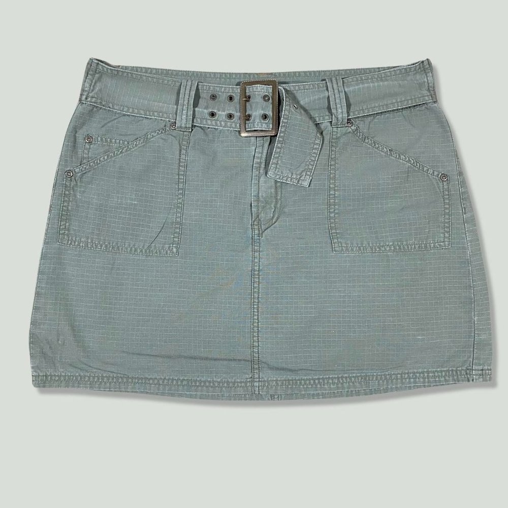 faded glory ps2 horror character industrial utility cargo mini skort/ skirt